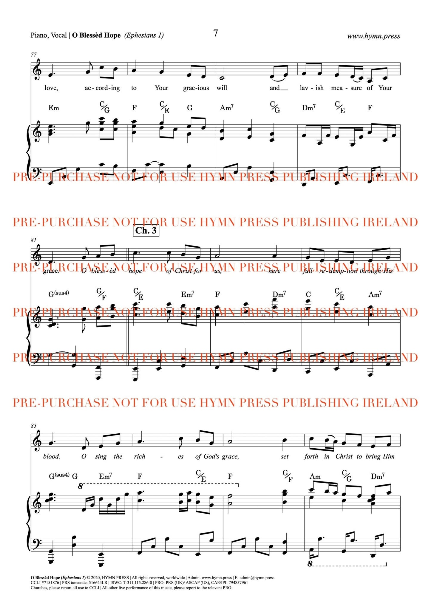 hymnpress sheetmusic naomimoss irish hymns songwriter hymnwriter